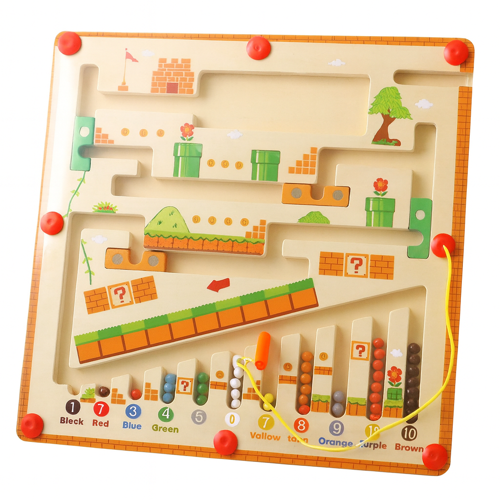 Tablero magnético de laberinto inteligente