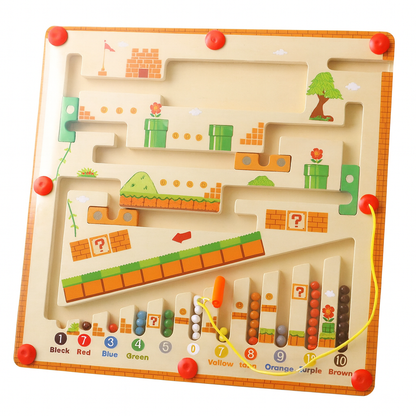 Tablero magnético de laberinto inteligente