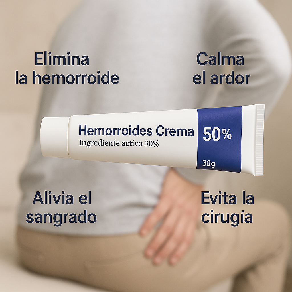 HEMORRHOIDS CREAM® - Crema de alivio